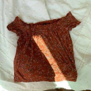 off the shoulder American Eagle top